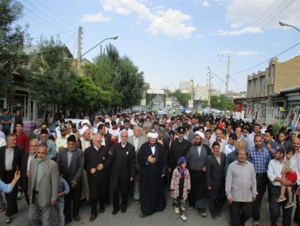 چالدران معطر  به عطر رضوی شد