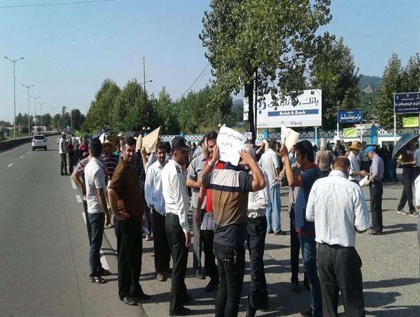 تجمع اعتراضی کارکنان چوکا برگزار شد / کارگران در انتظار حضور و پاسخ مسئولان