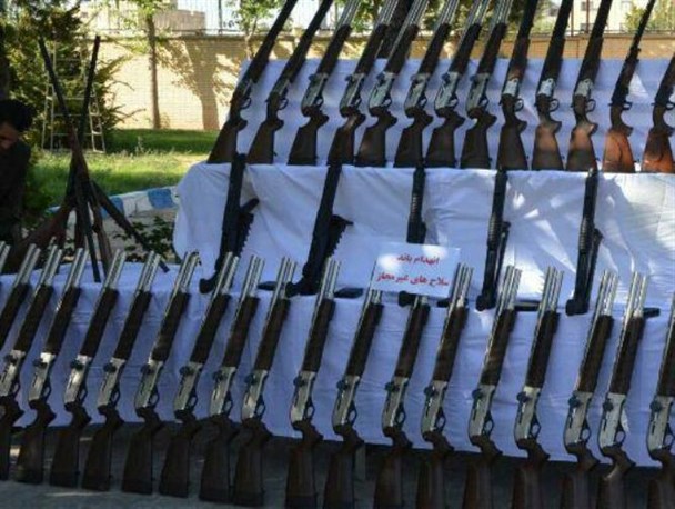 انهدام باند قاچاق اسلحه در چهارمحال و بختیاری