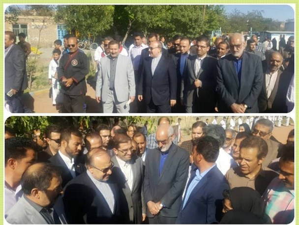 بازدید وزیر ورزش و جوانان از پروژه‌های ورزشی فریمان و تربت جام