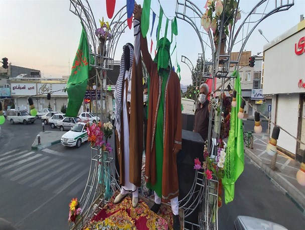کاروان جشن عید غدیر در کاشمر