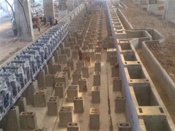 مراحل ساخت کارخانه جهان فولاد بردسیر/تصاویر