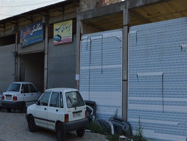 زیرگذری نیمه‎کاره در نوشهر که داد کاسبان را درآورده است+تصاویر