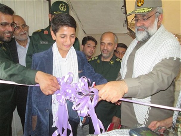 پایگاه شهید موسی طاهرخانی با حضور سردار نقدی افتتاح شد