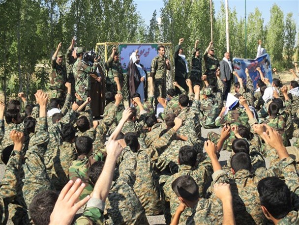 مرحله اول رزمایش گردان های بیت المقدس شهرستان میانه برگزار شد