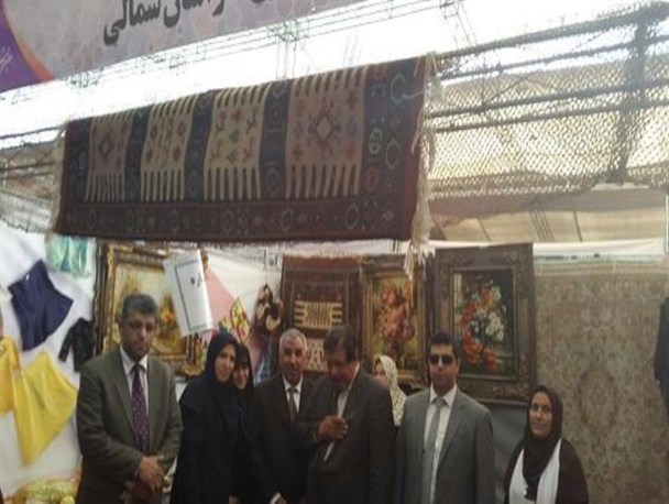 کانون دخترانه شهید توافقی فاروج، حائز مقام سوم کشوری در بخش غرفه نمایشگاهی