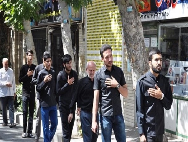 محلات در سوگ شهادت امام محمد باقر(ع)
