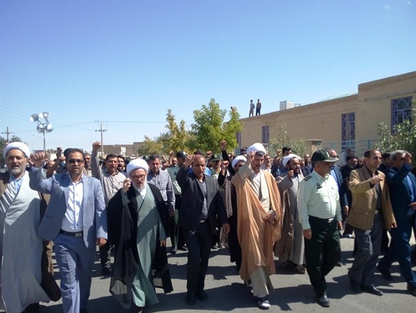 مرگ بر «آل سعود شجره ملعونه» در میعادگاه نماز جمعه درگز طنین انداز شد