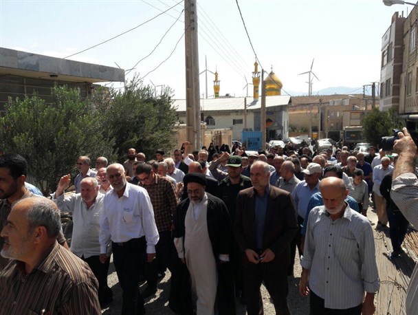 راهپیمایی نمازگزاران منجیل در محکومیت جنایات آل سعود برگزار شد+تصاویر