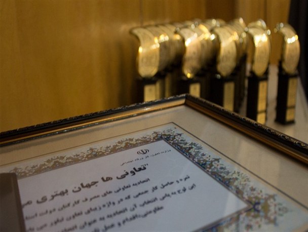 شرکت تعاونی اعتبار کارکنان جهاد کشاورزی سیستان و بلوچستان، تعاونی برتر شد