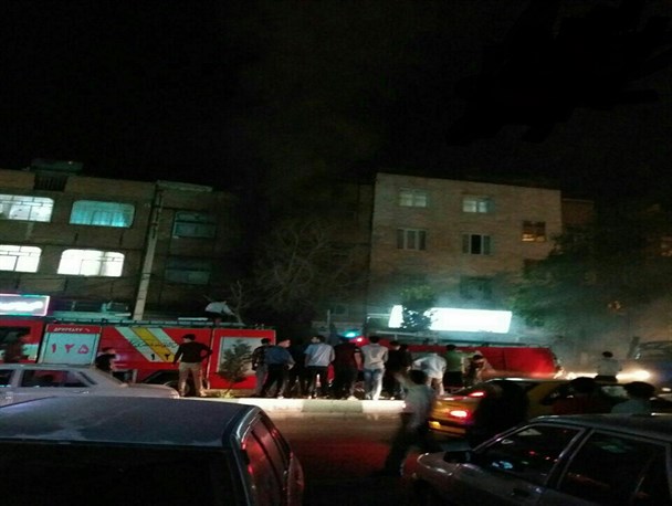 آتش‌سوزی در سه نقطه نسیم شهر طی شب گذشته