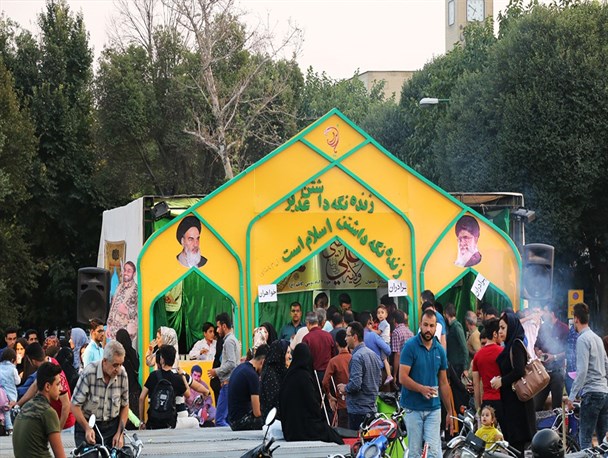 جشن و سرور مردم استان اصفهان در عید ولایت/ تصاویر