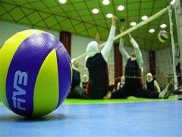 مسابقات چهار جانبه تیم والیبال نشسته بانوان استان