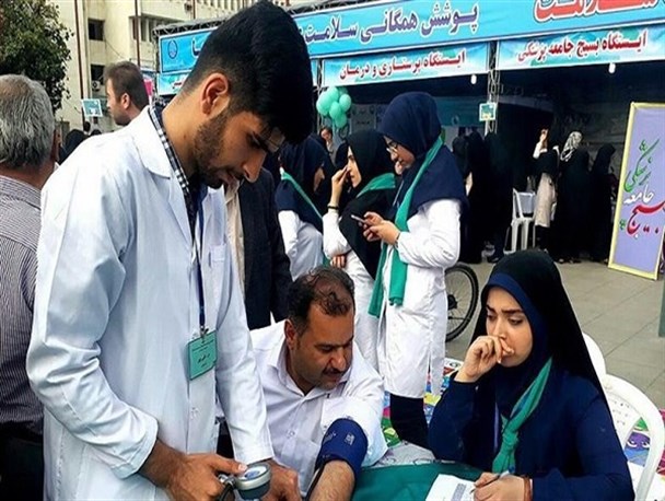 موکب درمانی یزدی‌ها در کربلا برپا شد