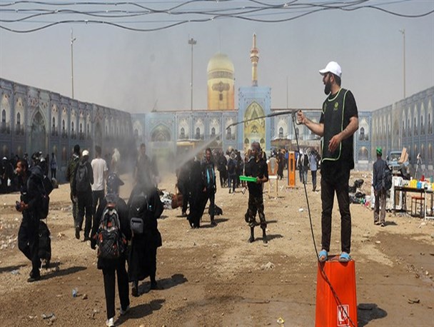 آخرین وضعیت جوی کربلا و نجف اشرف