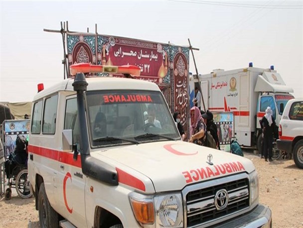 ارائه خدمات پزشکی به زائران اربعین حسینی