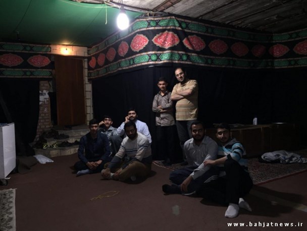آماده سازی خیمه عزای اباعبدالله هیات محبان فاطمه(س)+تصاویر