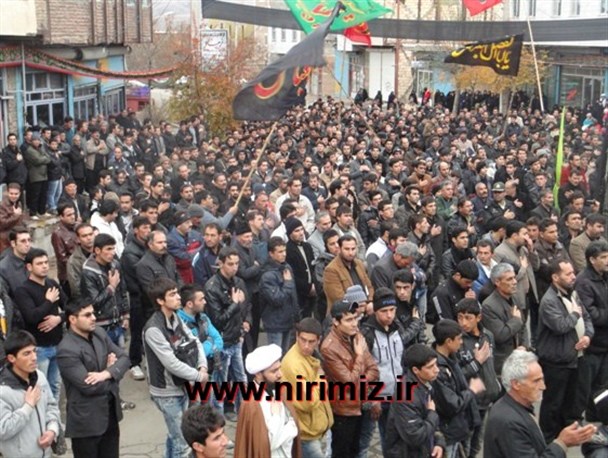 آیین عزاداری محرم در نیر+تصاویر