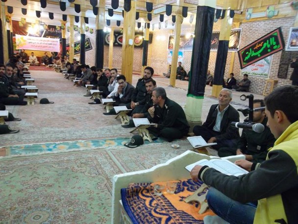 "مسابقات قرآنی ناحیه‌ای" بسیج نمین برگزار شد