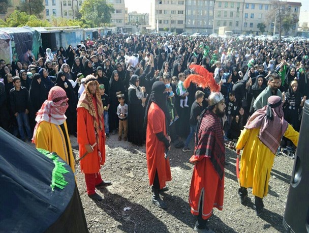 اجرای نمایش با "نوای کاروان" در شهرستان فردیس + عکس
