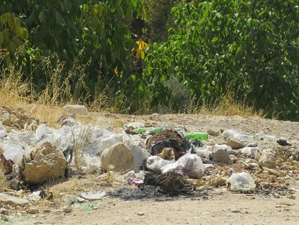 زباله های خانگی دست بردار طبیعت زیبای پایخت طبیعت ایران نیست