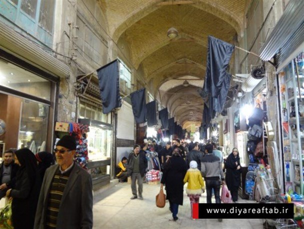 پیچیدن عطر محرم در بازار سنتی اراک