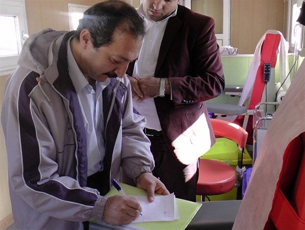 ایجاد پایگاه ثابت اهدای خون در سردشت