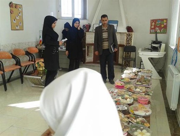 برگزاری جشنواره صبحانه سالم در آموزشگاه شایستگان گرمه