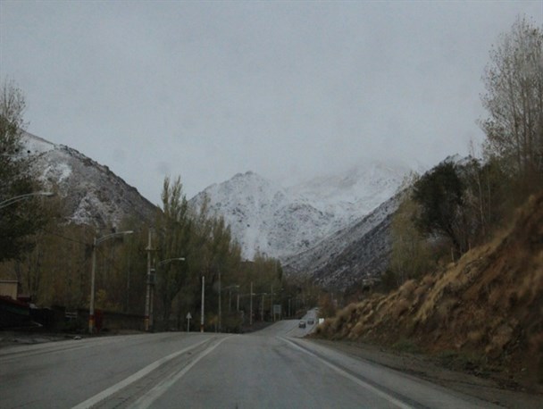لباس سفید زمستانی، ارمغان پاییز 94 برای کوهستان های الوند+تصاویر