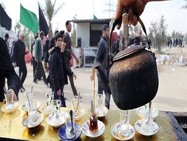 ۹۰ درصد پذیرایی زائران اربعین توسط مردم انجام می‌شود