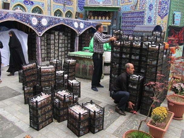 پخت سمنوی 30 تنی و ارسال 400 هزار بسته خشکبار برای زائران اربعین+ تصاویر