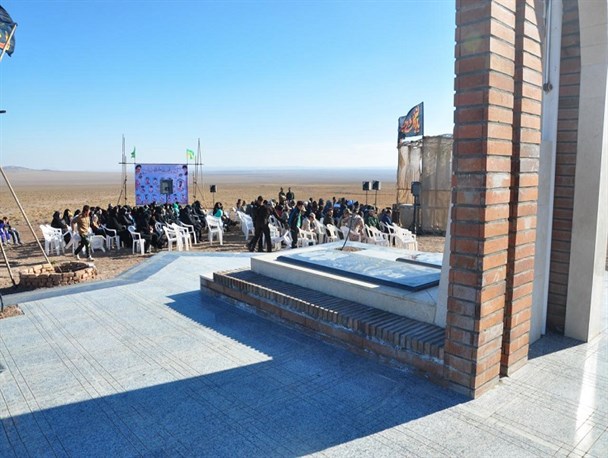 یادمان تنها شهید روستای خالی از سکنه اشتهارد برگزار شد+تصاویر