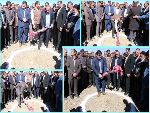 ساختمان مدیریت بحران شهرستان بن کلنگ‌زنی شد