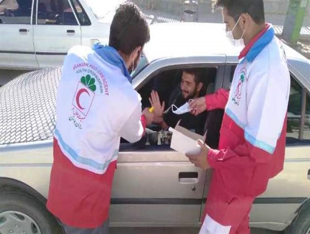لبیک جمعیت هلال احمر اردل به ندای رهبری/ آمران سلامت در اردل به کار خود پایان داد