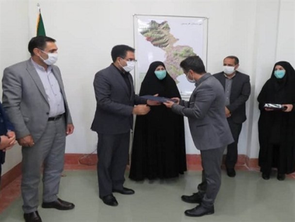 مراسم تودیع و معارفه رئیس اداره بهزیستی شهرستان هرسین برگزار شد