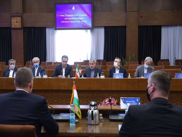 دیدار هیأت عالی کمیته ملی المپیک مجارستان با رؤسای ۸ فدراسیون ورزشی