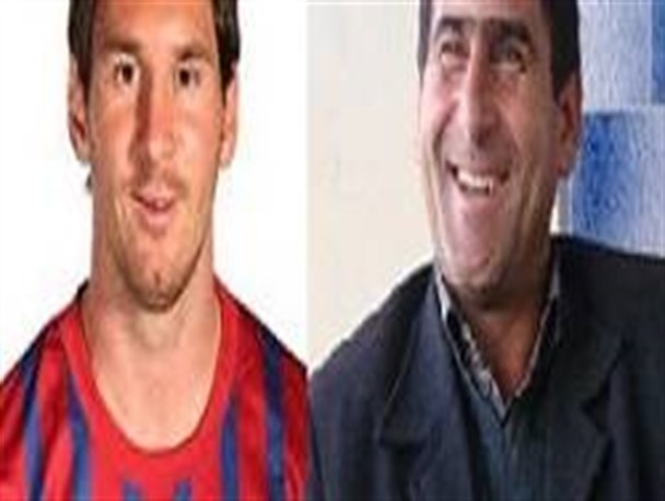 شباهت عجیب یک ایرانی به لیونل مسی
