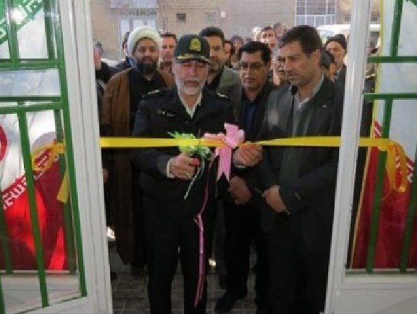 چشم شهر ورزنه به مرکز پلیس + ۱۰ روشن شد