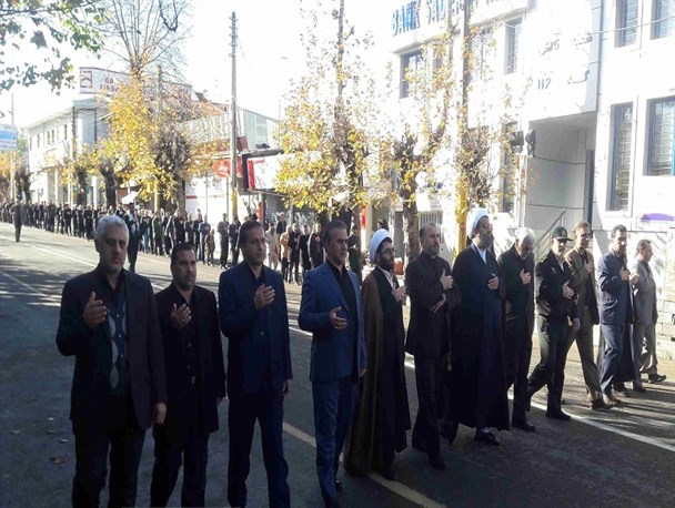 برپایی دسته عزاداری رحلت پیامبراکرم (ص) در تالش
