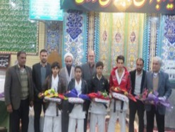 مراسم تجلیل زا کاراته کاران لیگ کاتای جوانه های کشور/تصاویر