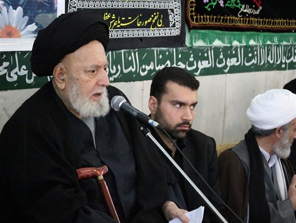 حضور حضرت آیت الله سید محمد نقی شاهرخی در کوهدشت+ عکس