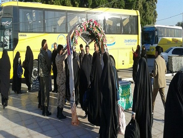 350 دانش آموزان دختر گناوه ای به مناطق عملیاتی جنوب اعزام شدند