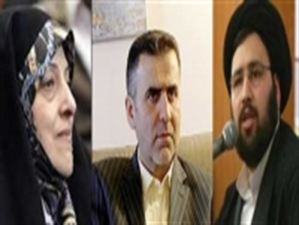 ابتکار ، ایوبی و سید علی خمینی در راه گرگان