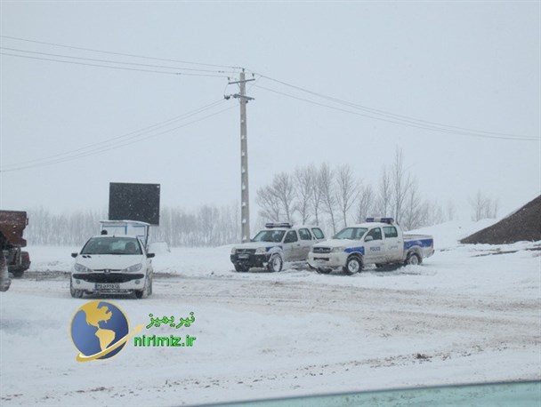 تصاویر/نیر در محاصره برف