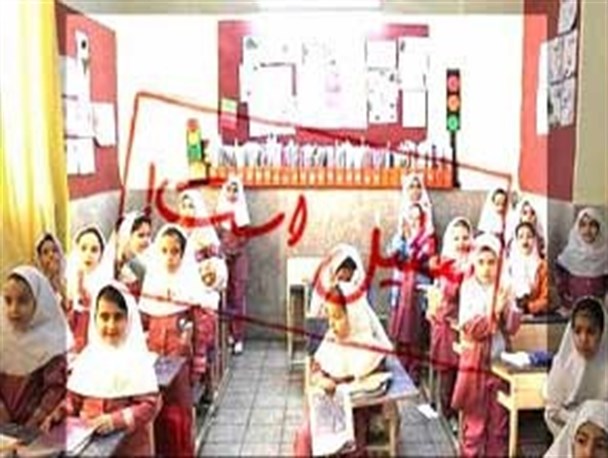 برف مدارس اردبیل را تعطیل کرد/ امتحانات نهایی برگزار می‌شود