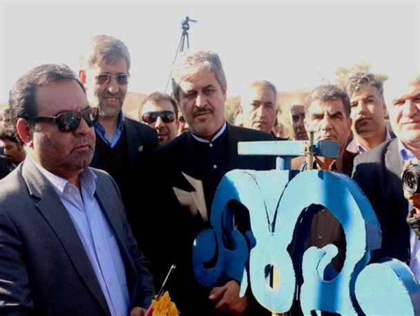 مشعل گاز روستای باباکلان گچساران روشن شد+تصاویر