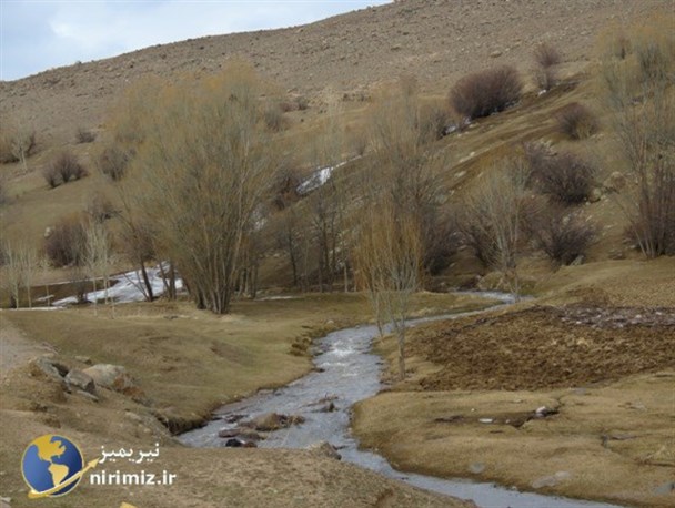طبیعت زمستانی نیر به روایت تصویر