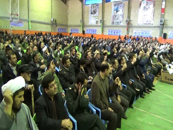 یادواره‌ی شهدای شهرستان کلیبر و یادبود مدافعان حرم برگزار شد