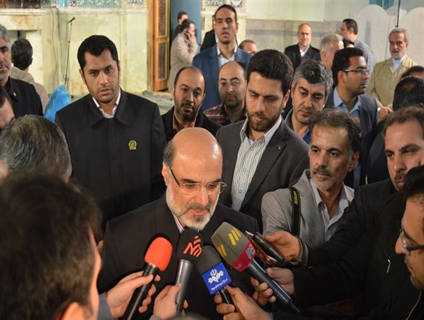 ارتباط فیبر نوری آستان مقدس حضرت عبدالعظیم با صدا و سیما برقرار شد