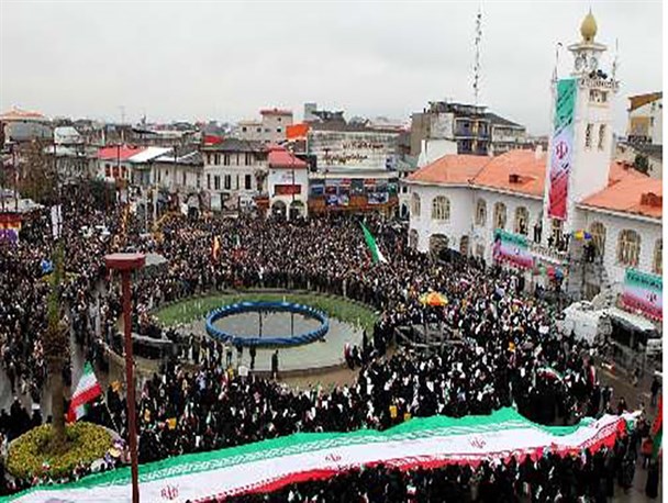 فتو کلیپ راهپیمایی باشکوه مردم گیلان در محکومیت آشوب های اخیر+دانلود